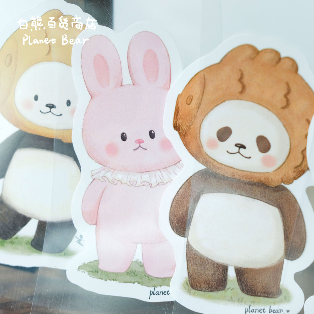 PanPan and You Together Series Stickers