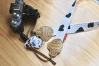 PanPan Ranch Cow Print Camera Strap