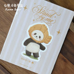 PanPan and You Together Series Stickers