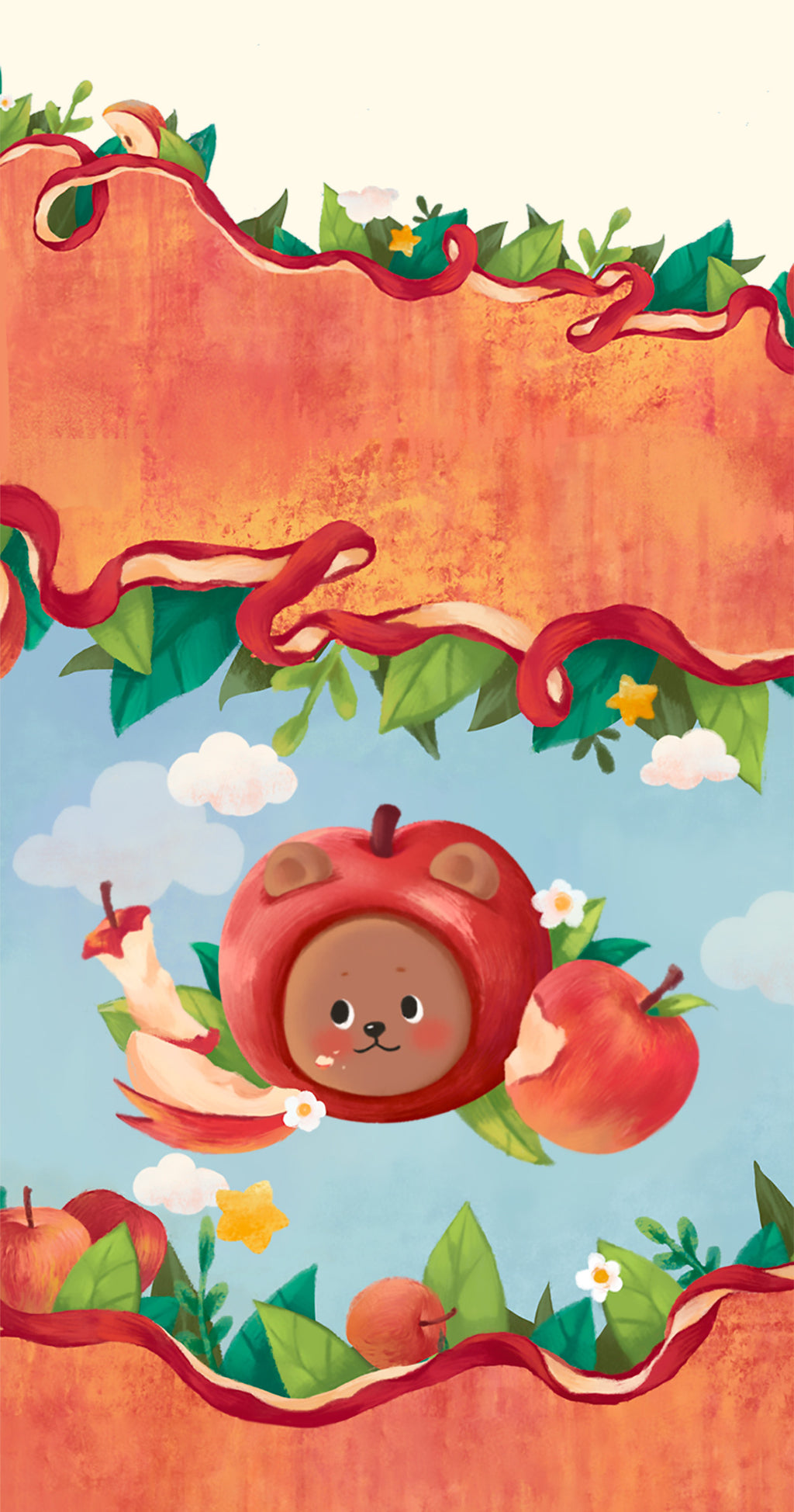 Cooky Apple Bear Seasonal Limited Gift Set