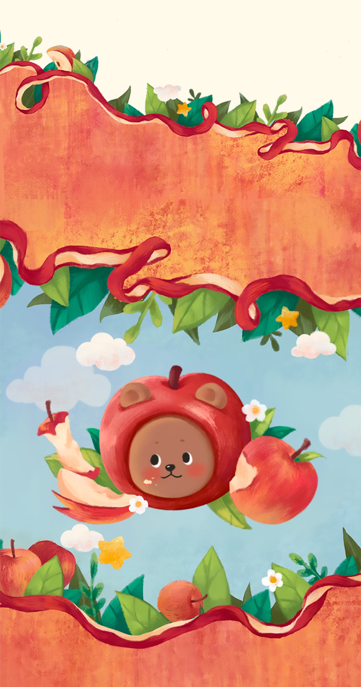 Cooky Apple Bear Seasonal Limited Gift Set