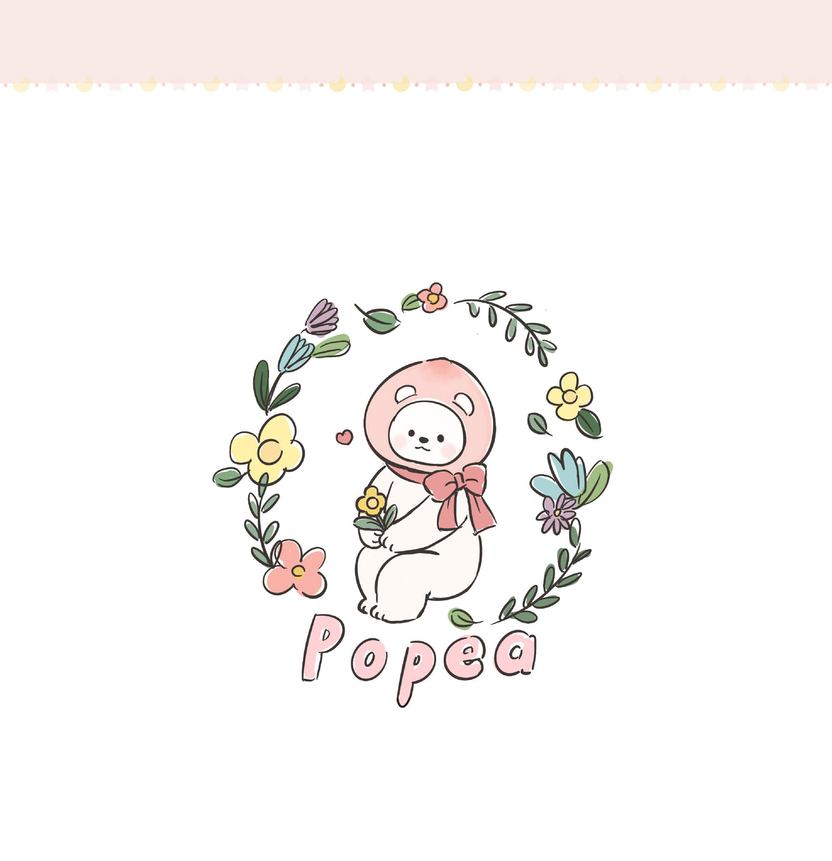Mini Popea一只透明的鲷鱼烧潮玩手办