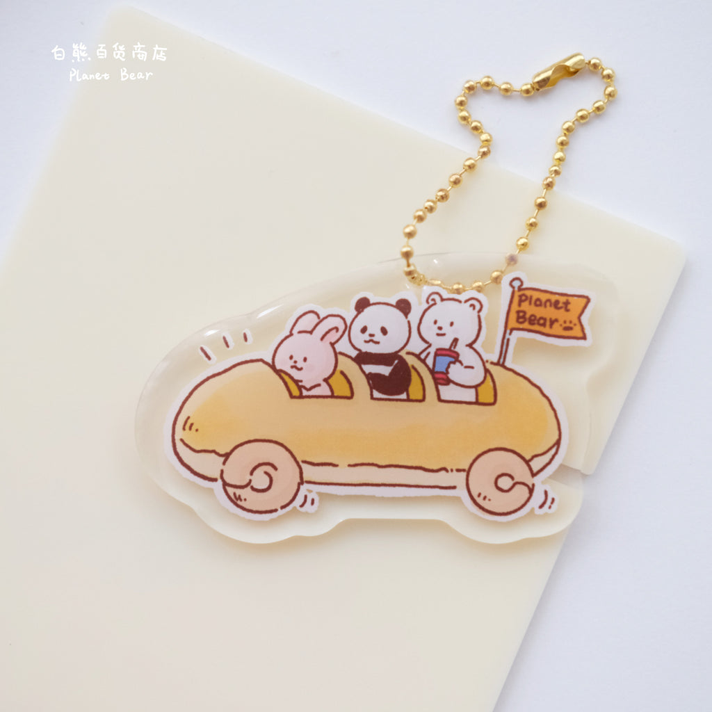 Original resin keychain pendant