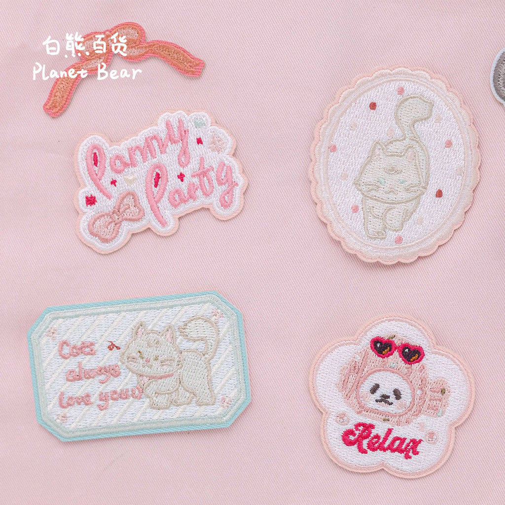 สติกเกอร์ปักลายซีรีส์ Panny