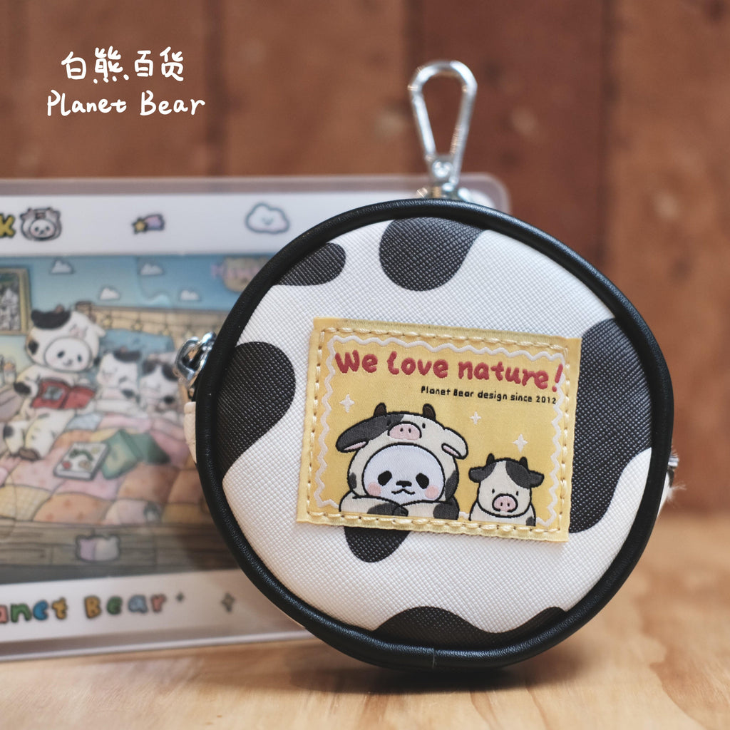 PanPan Ranch Cow Print Pendant Bag