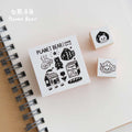 ตรายางไม้ SANBY ของญี่ปุ่นรุ่นใหม่ DIY อุปกรณ์ขนาดเล็ก