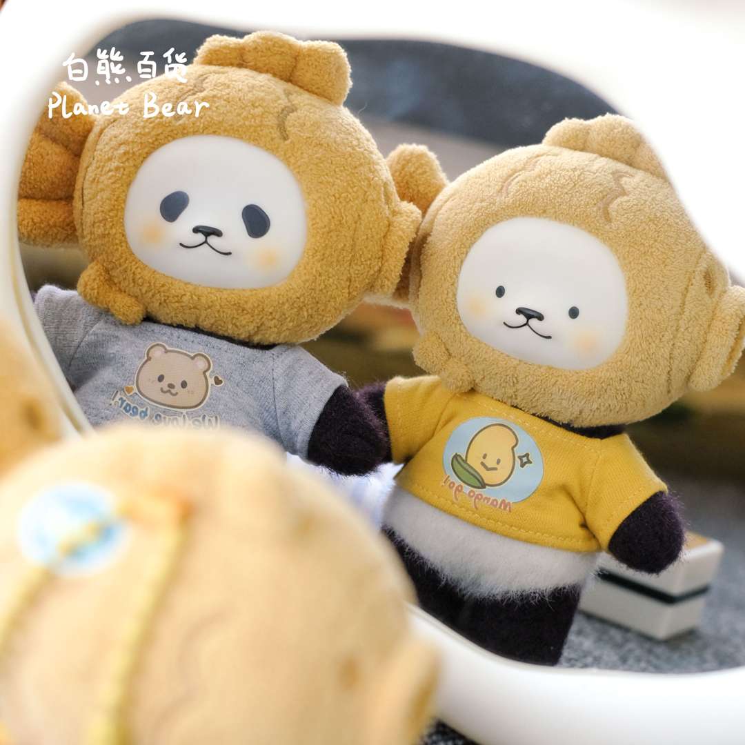 【娃衣】原创鲷鱼烧熊猫玩偶替换装娃衣