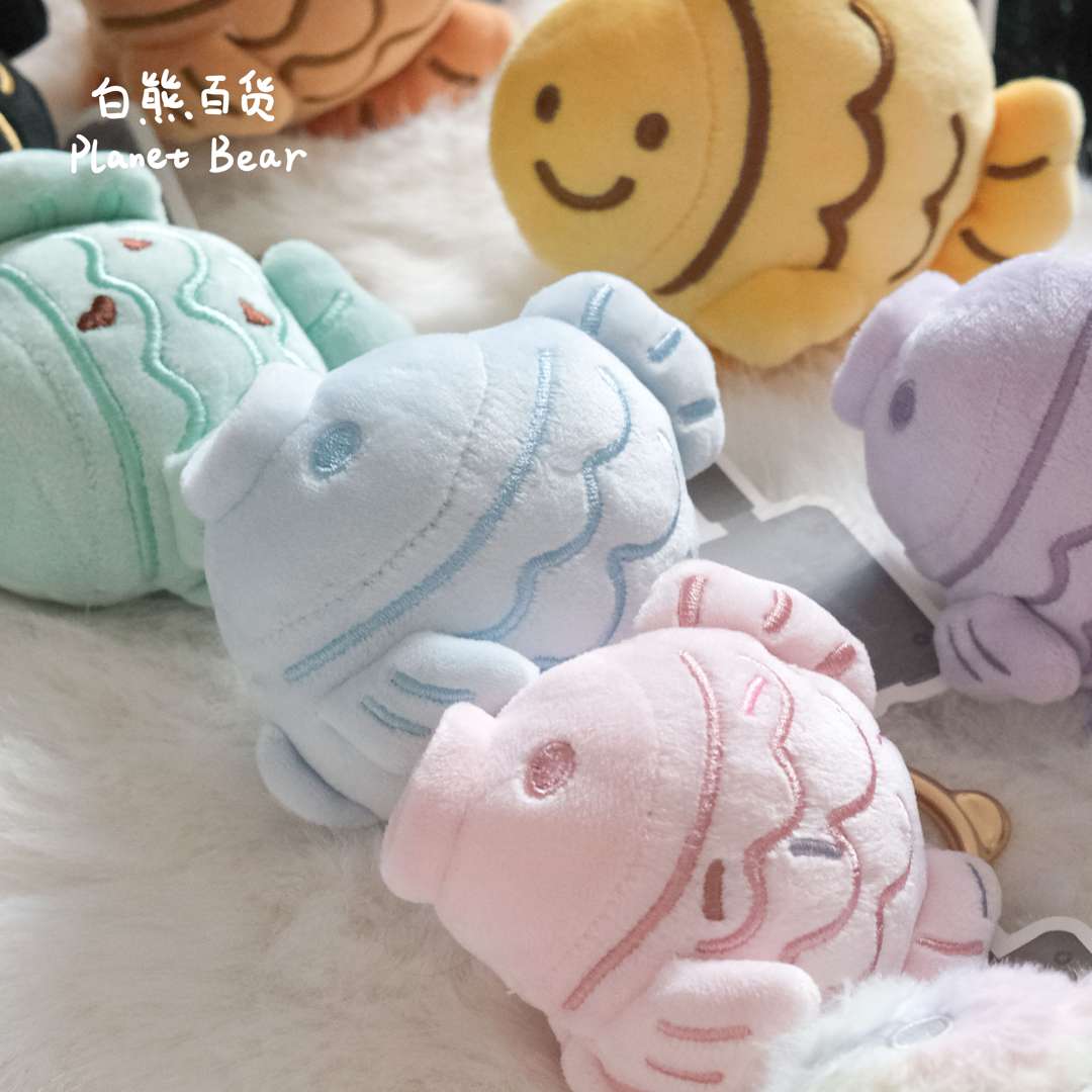 PanPan的鲷鱼烧毛绒挂件盲盒