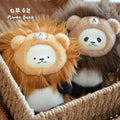 PanPan Plush Little Lion & DoDo Plush Little Lion Doll Keychain