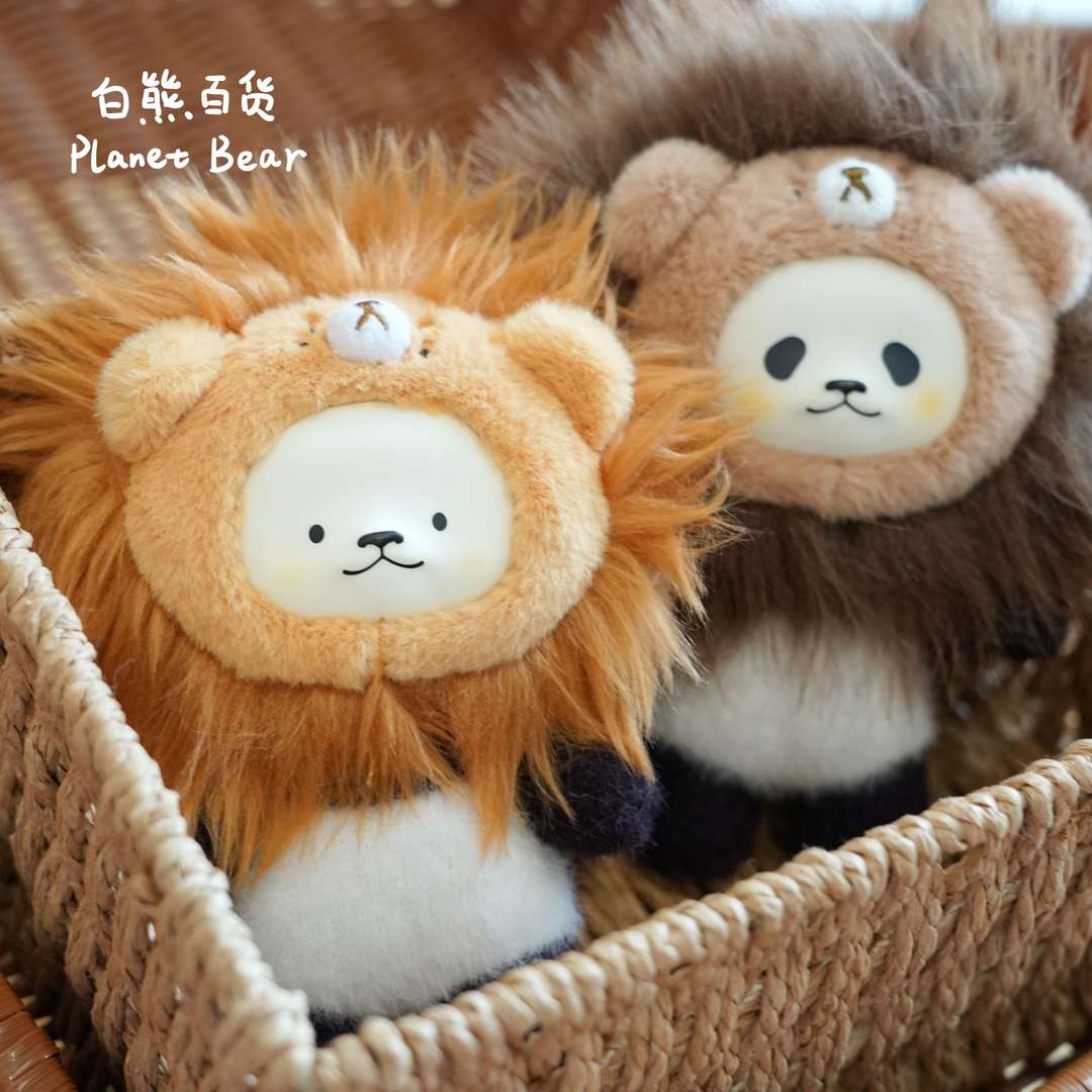 PanPan毛绒小狮子&DoDo毛绒小狮子玩偶挂件