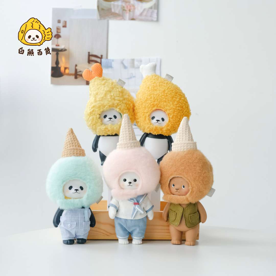 【娃衣】美味帽子商店/毛绒绒玩偶帽子头套棉花娃娃着替