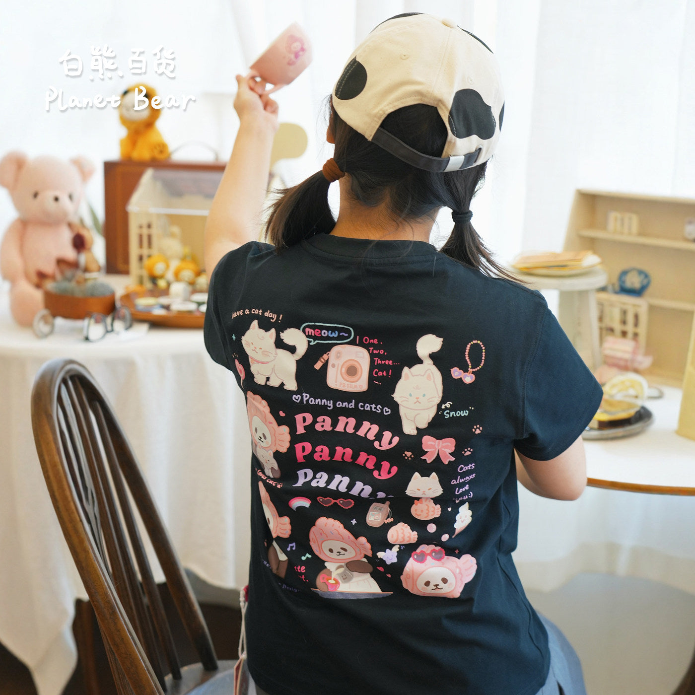 【周边】Panny and cats T恤 周边礼物