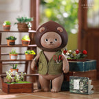 Chestnut Brown Bear Cooky Trendy Toy Figure