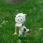 Cow Panda Skateboard PanPan Ranch Outfit