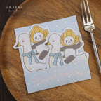 Cake Topper PanPan&DoDo&CoCo