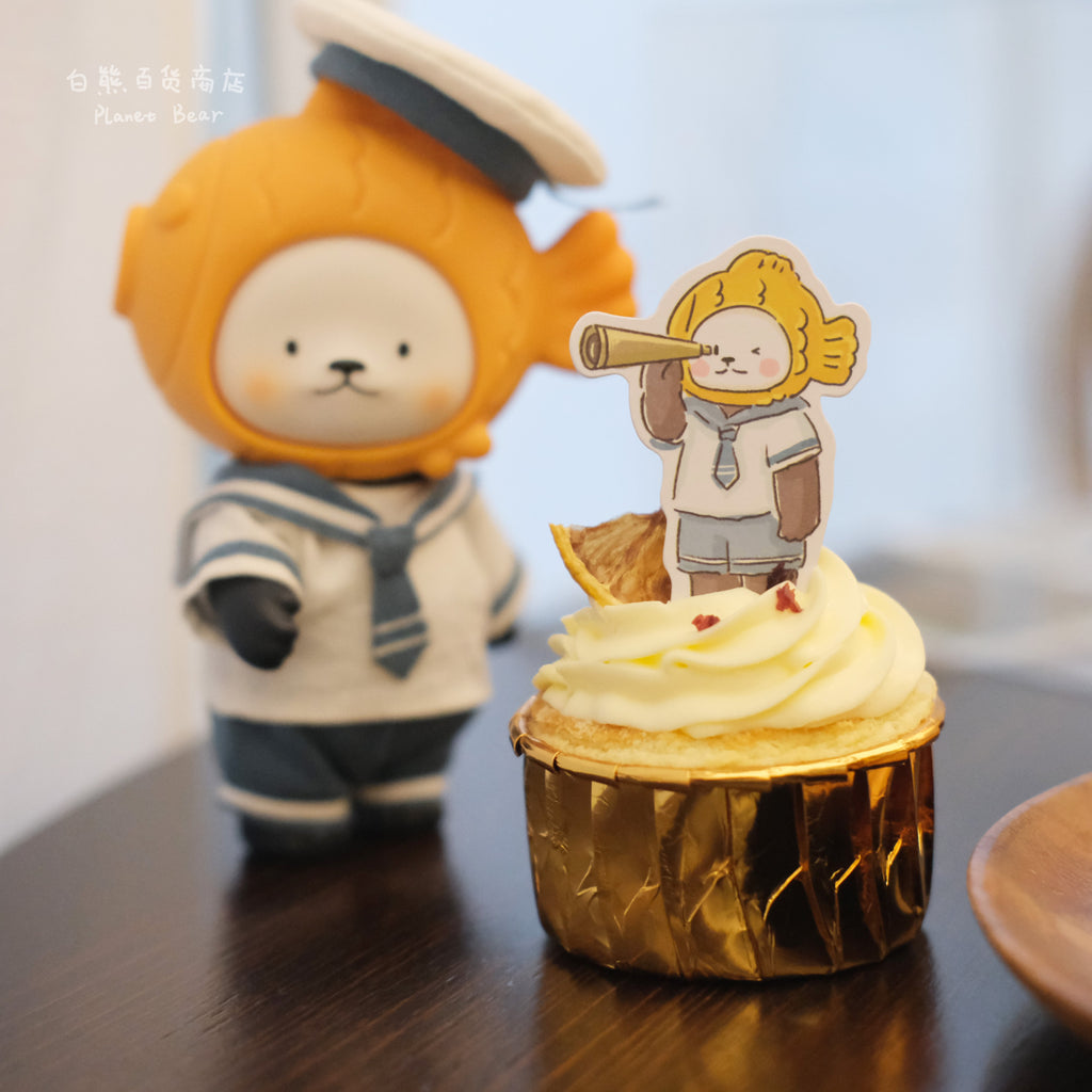 Cake Topper PanPan&DoDo&CoCo