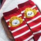 Theater pure cotton mid-calf socks