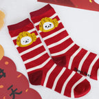 Theater pure cotton mid-calf socks