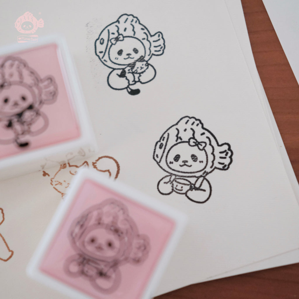 Panny and Cat Series Photosensitive Stamps