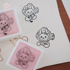Panny and Cat Series Photosensitive Stamps