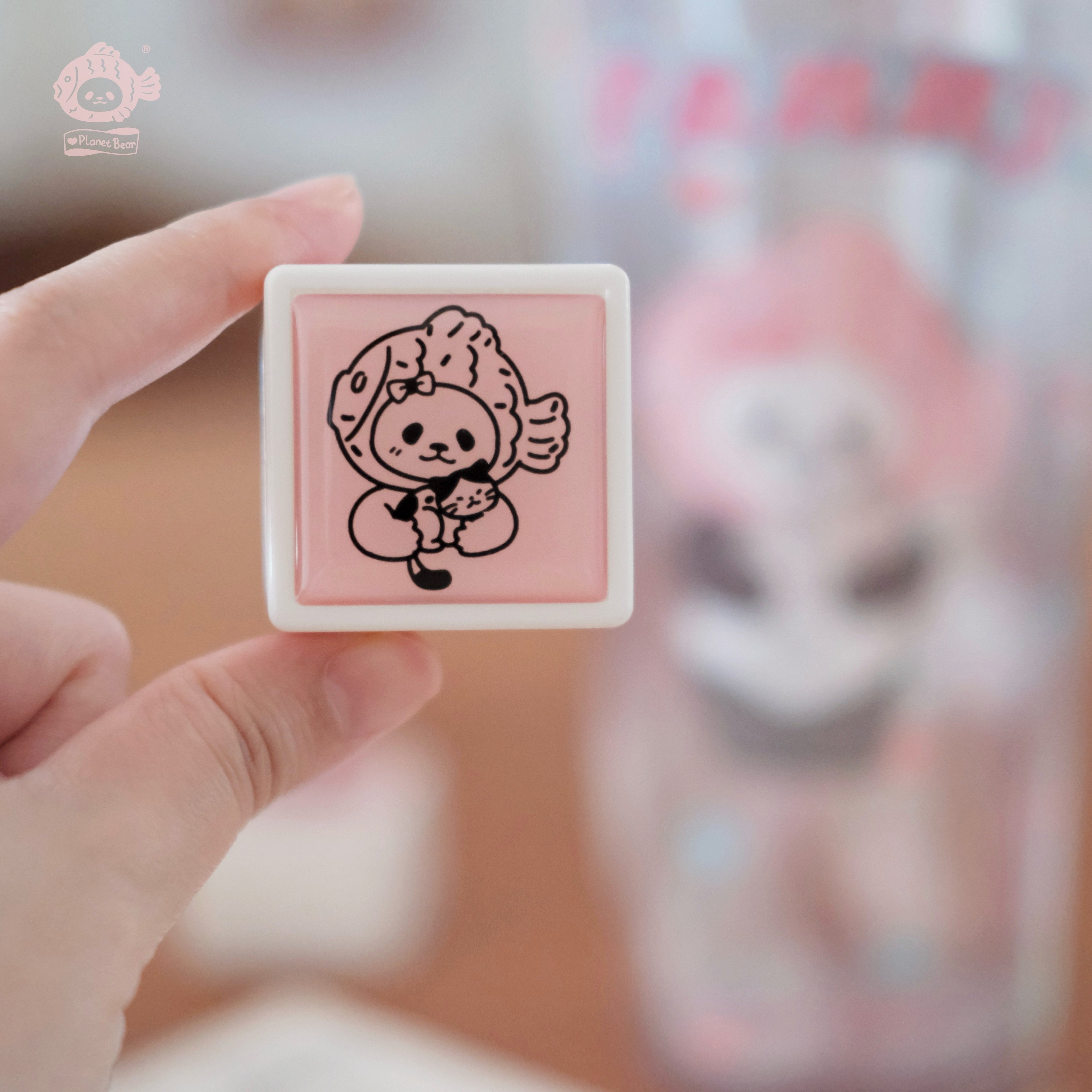 Panny and Cat Series Photosensitive Stamps