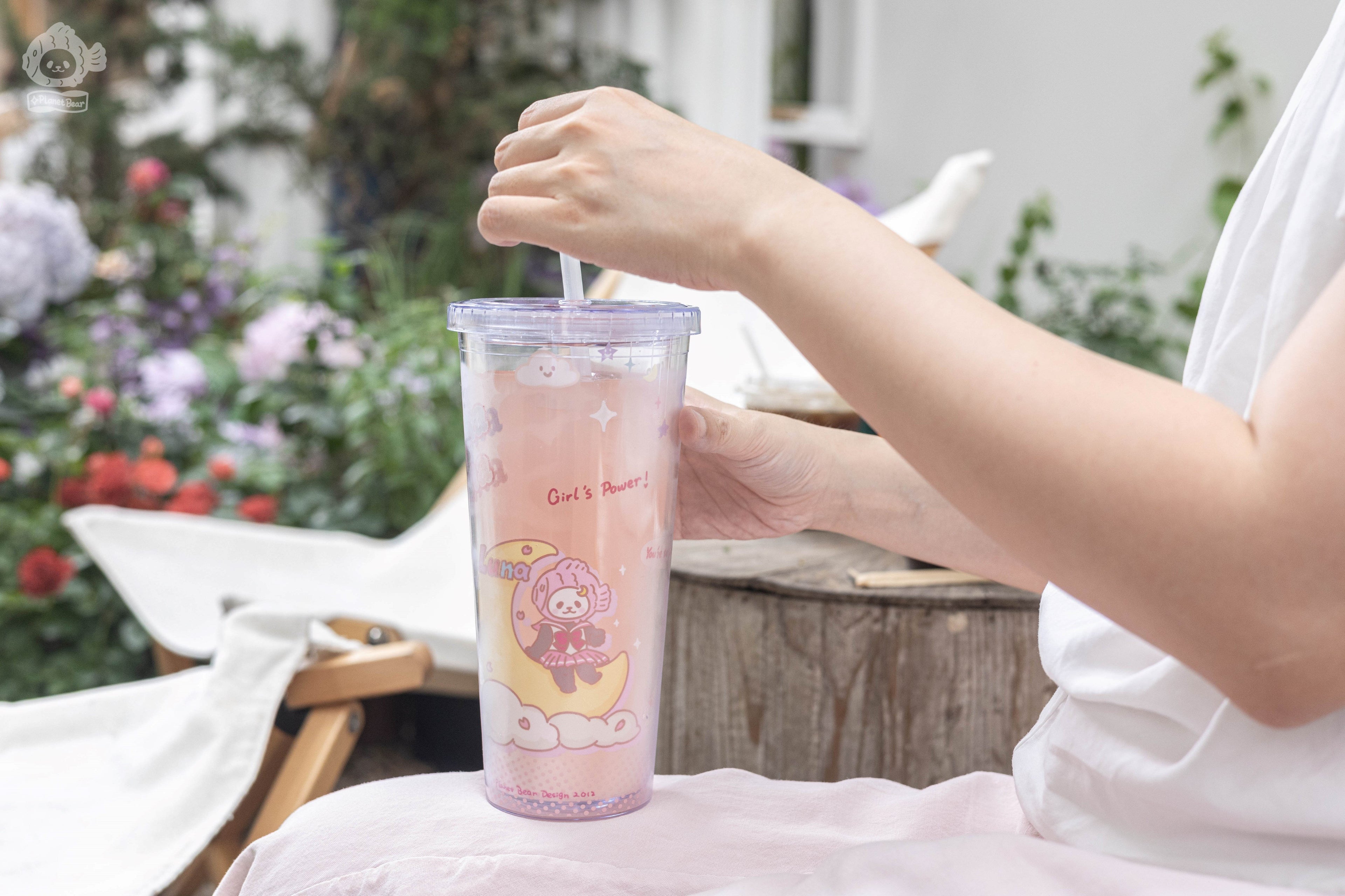 Colorful Summer Translucent Cup - Original Merchandise Gift