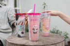 Colorful Summer Translucent Cup - Original Merchandise Gift
