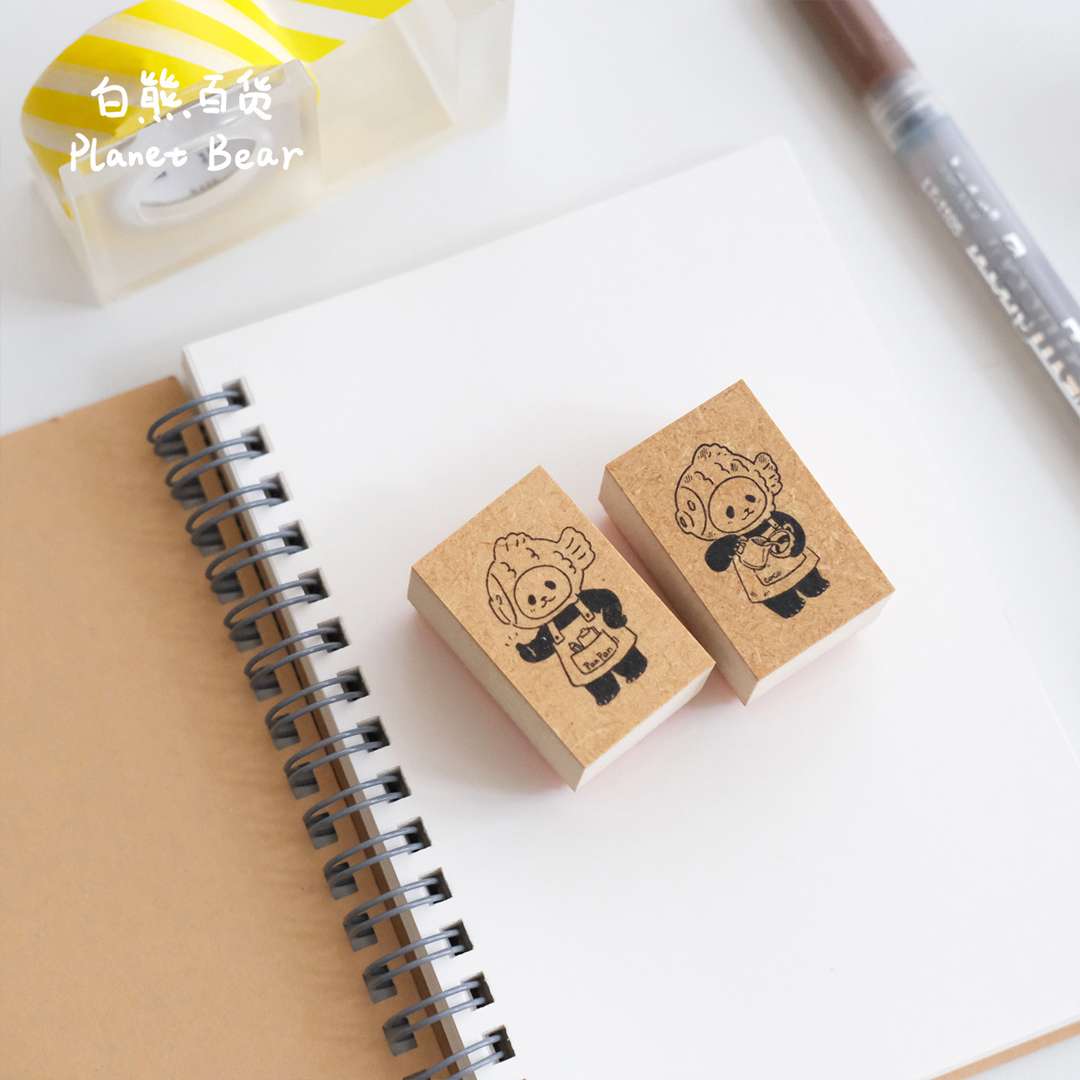 New Japanese SANBY Wooden Stamp DIY Tool