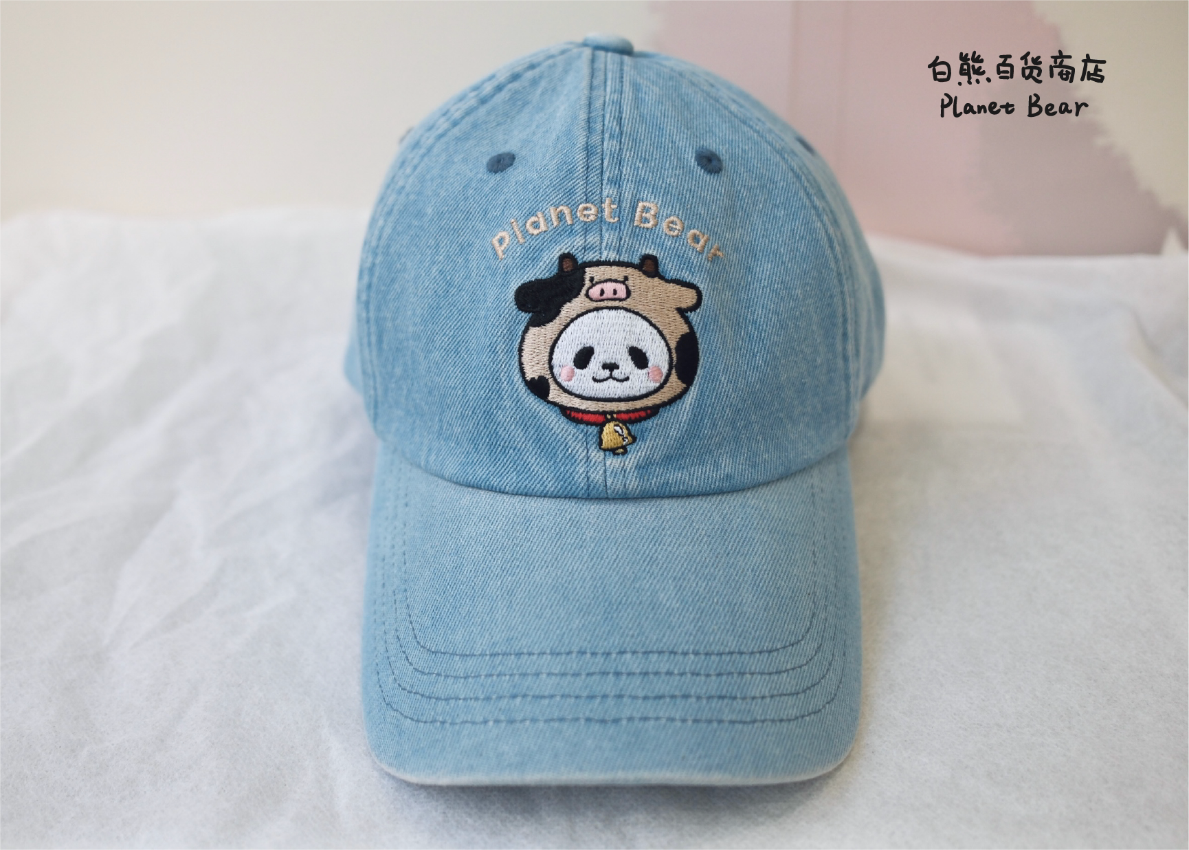 【周边】Panny&PanPan原创刺绣鸭舌帽