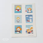 Stamp Stickers Original Merchandise Gift
