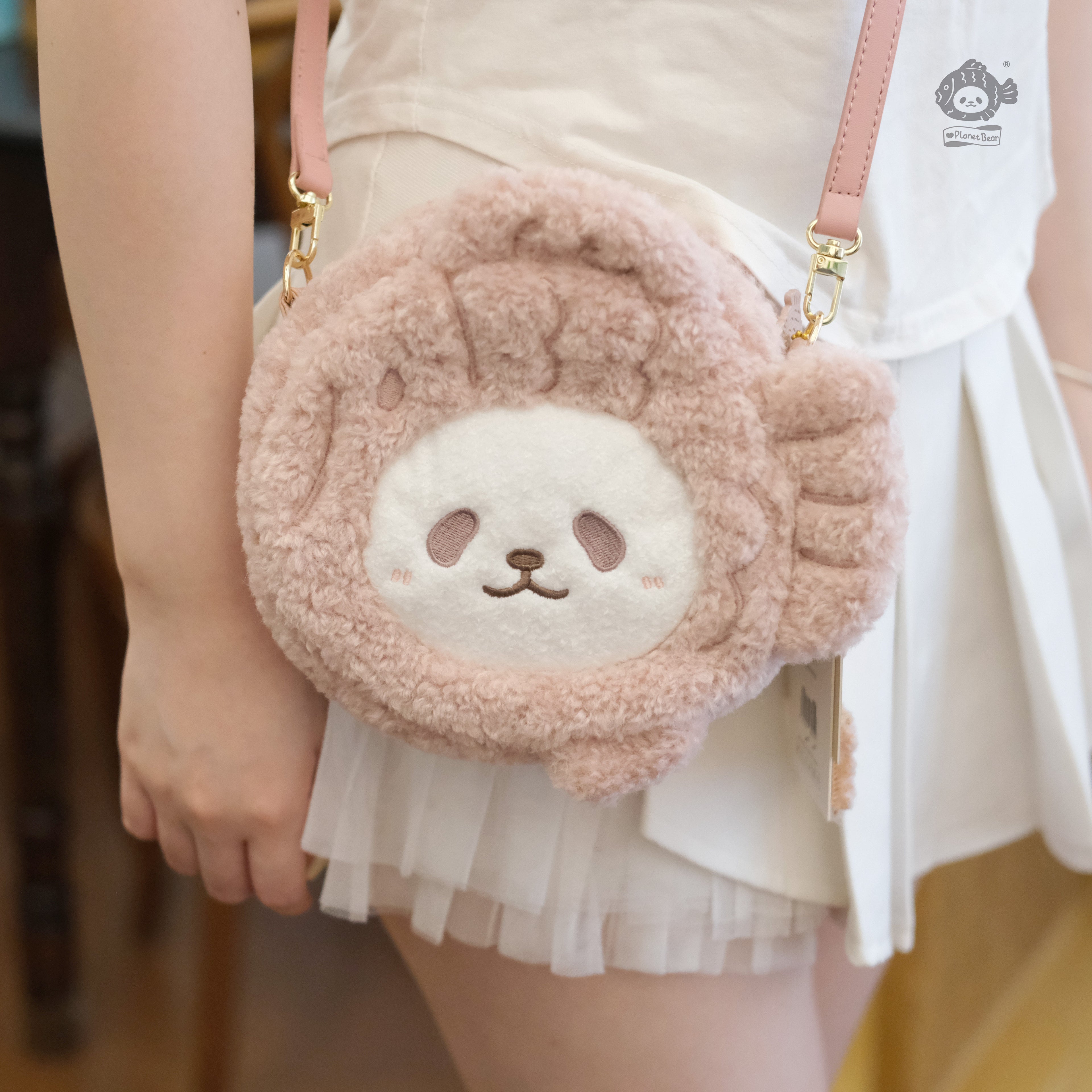 【周边】鲷鱼烧熊猫系列毛绒斜跨包包