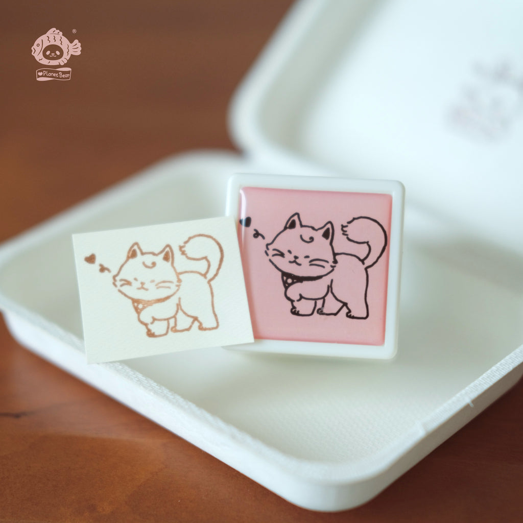Panny and Cat Series Photosensitive Stamps