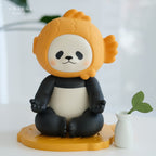 PanPan Meditating Seriously
