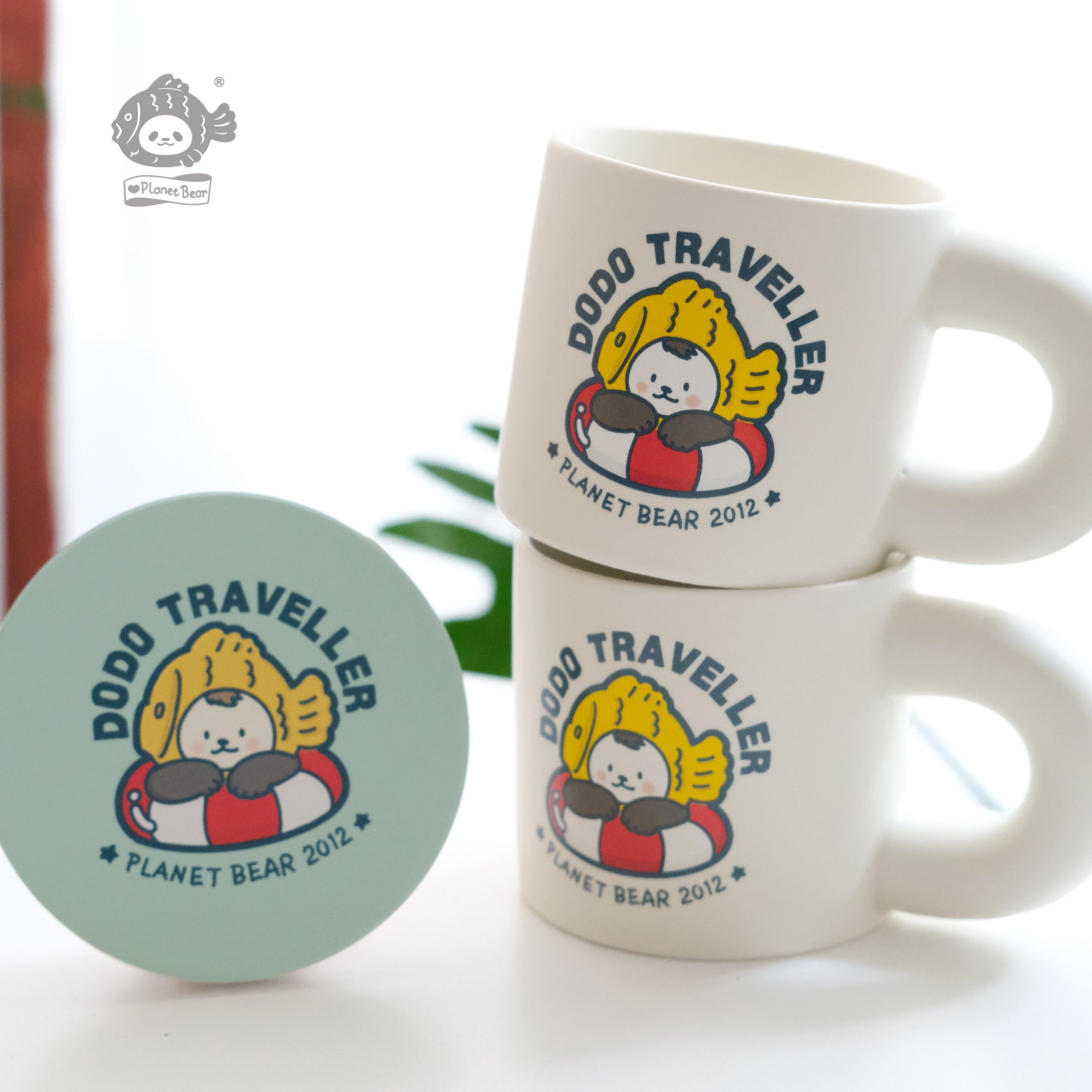 Chubby Ceramic Mug Set - DoDo&Cooky