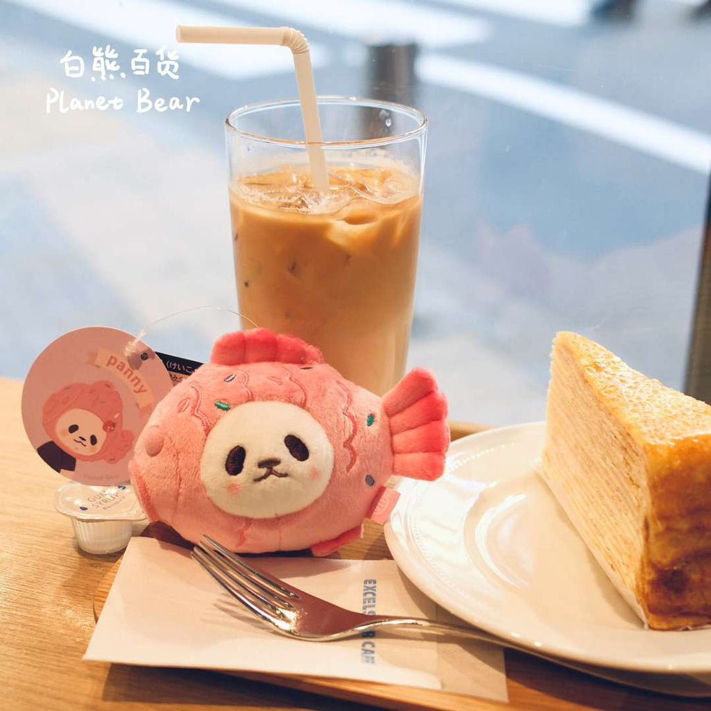 Original genuine plush taiyaki charm