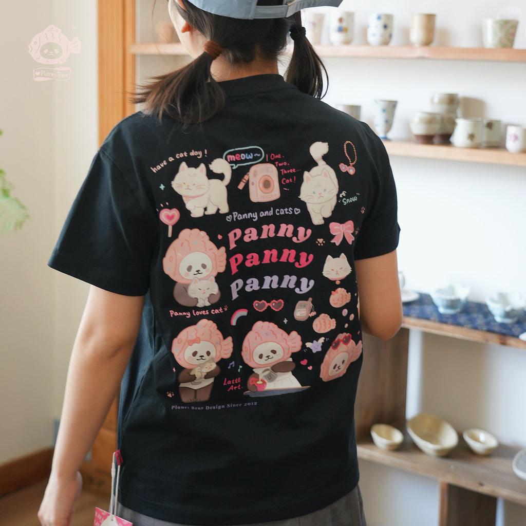 【周边】Panny and cats T恤 周边礼物