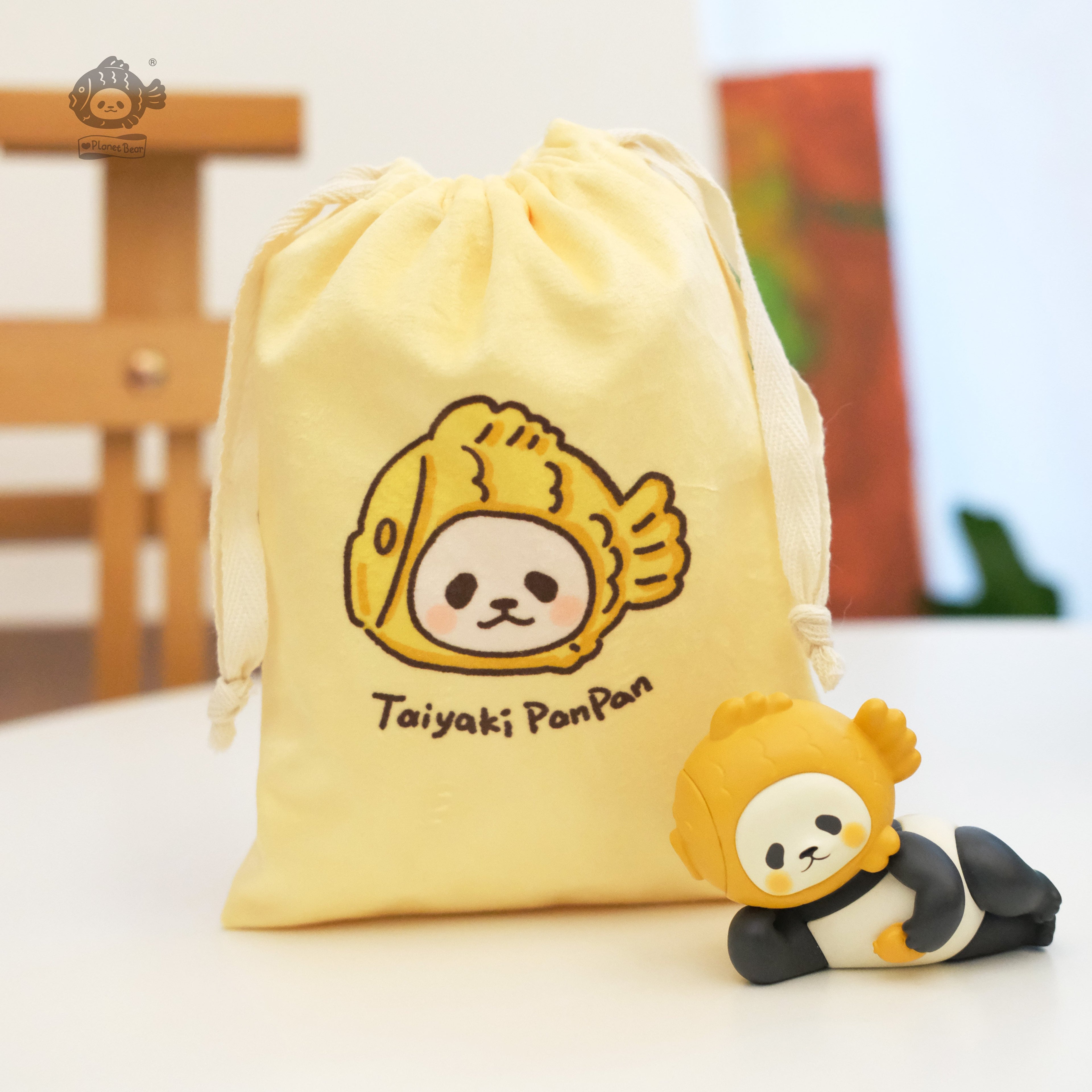 DoDo & PanPan Drawstring Storage Bag