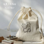 PanPan and Friends' Daily Life Original Collaboration Wooden Stamps