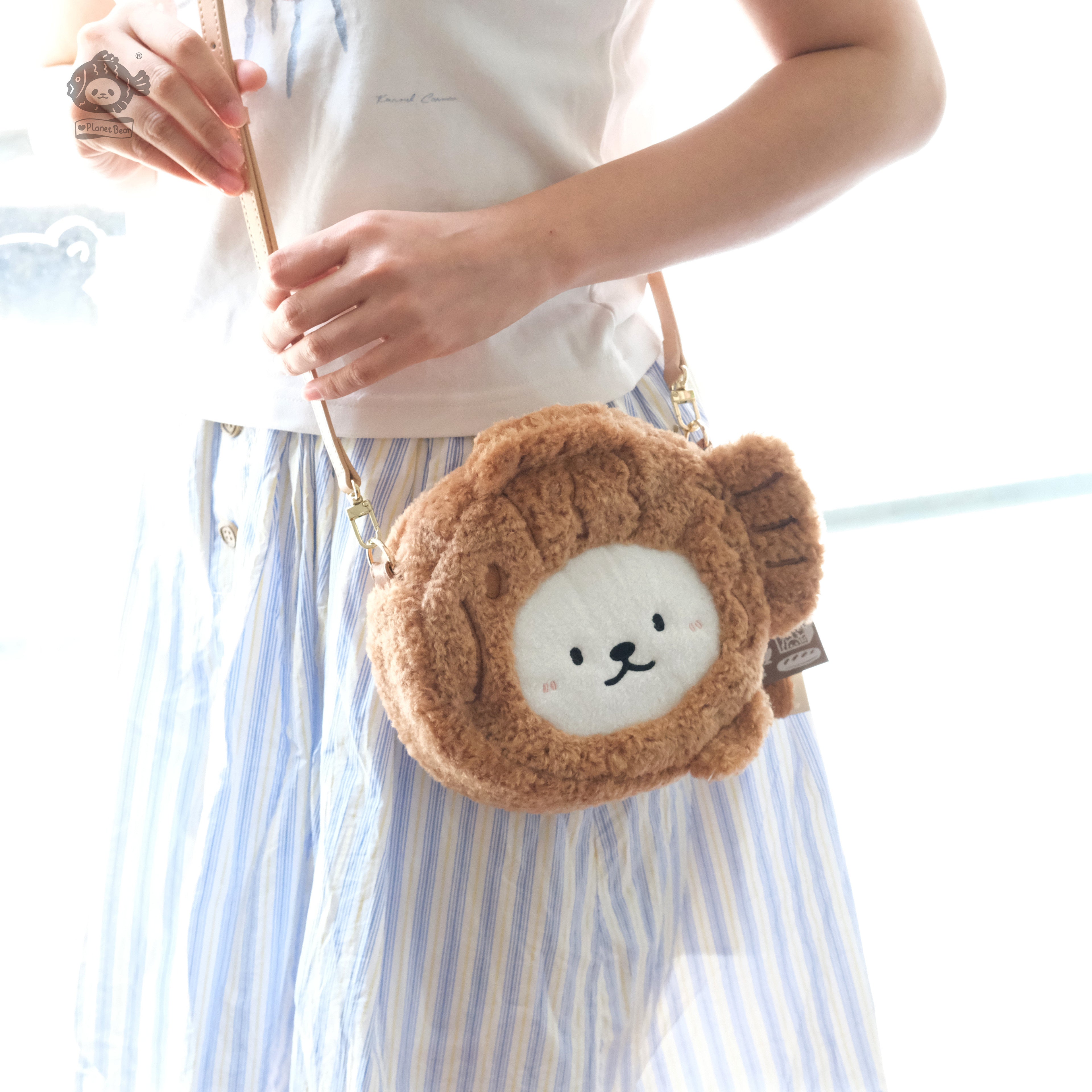 【周边】鲷鱼烧熊猫系列毛绒斜跨包包