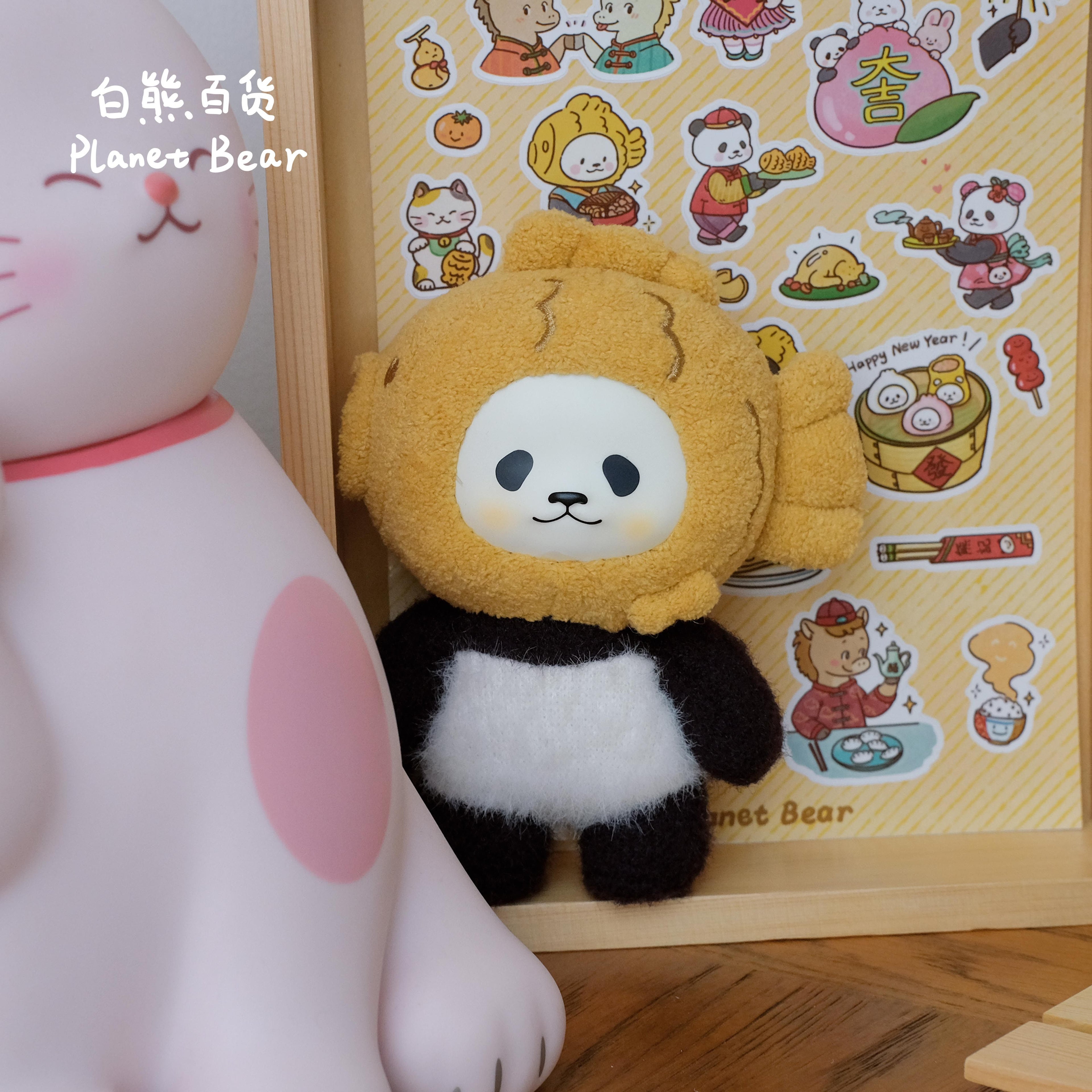 PanPan和你在一起系列-熊镇角色玩偶盲盒