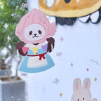 【周边】PanPan和朋友们装饰静电玻璃贴套装