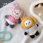 ตุ๊กตาแพนด้าไทยากิออริจินัลพร้อมชุดเสื้อผ้าเปลี่ยน