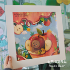PanPan the Cow Series Decorative Paintings - Original Merchandise