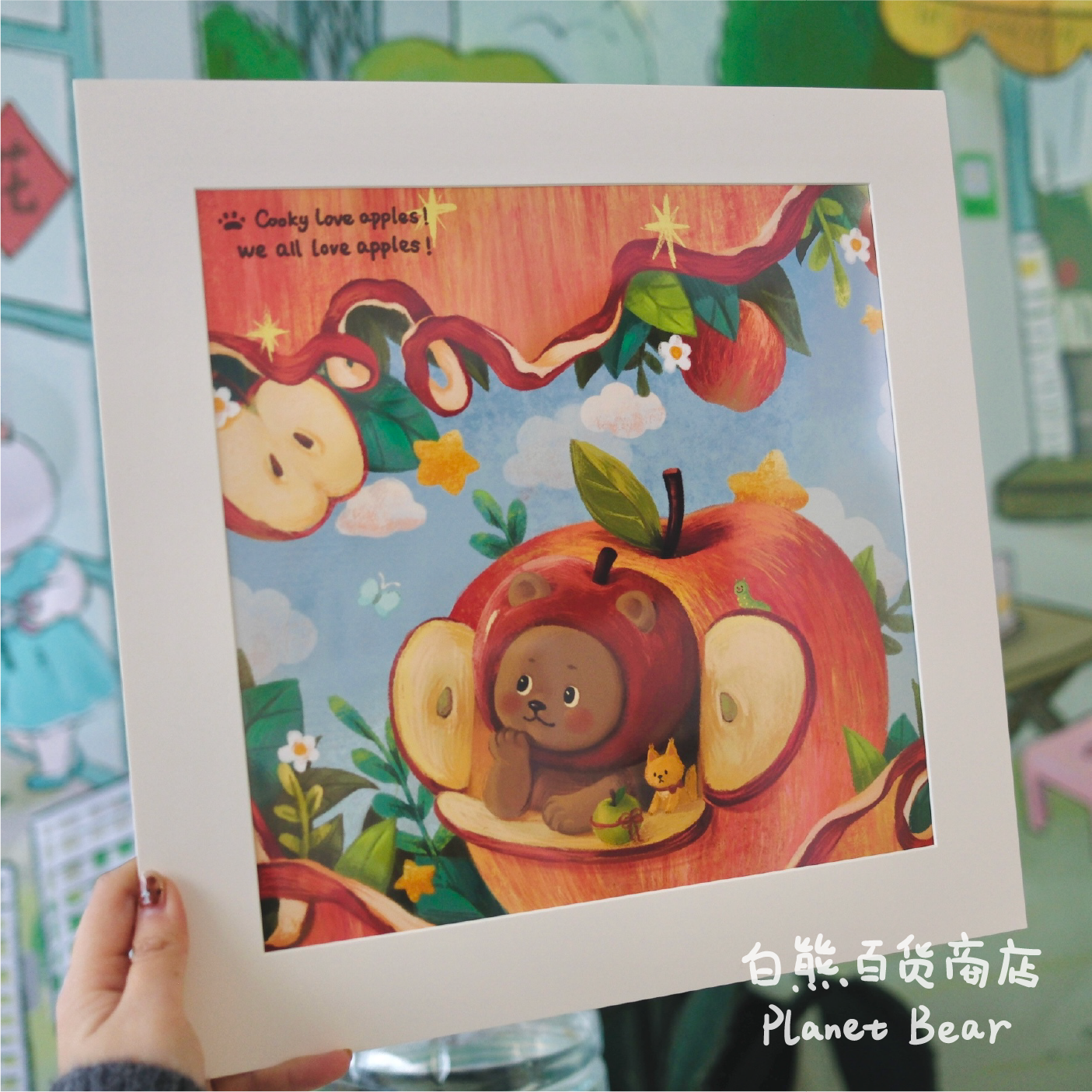 PanPan the Cow Series Decorative Paintings - Original Merchandise
