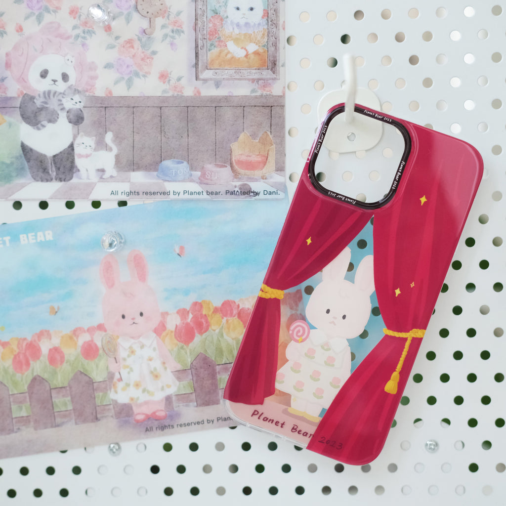 Our PanPan Theatre-themed phone cases