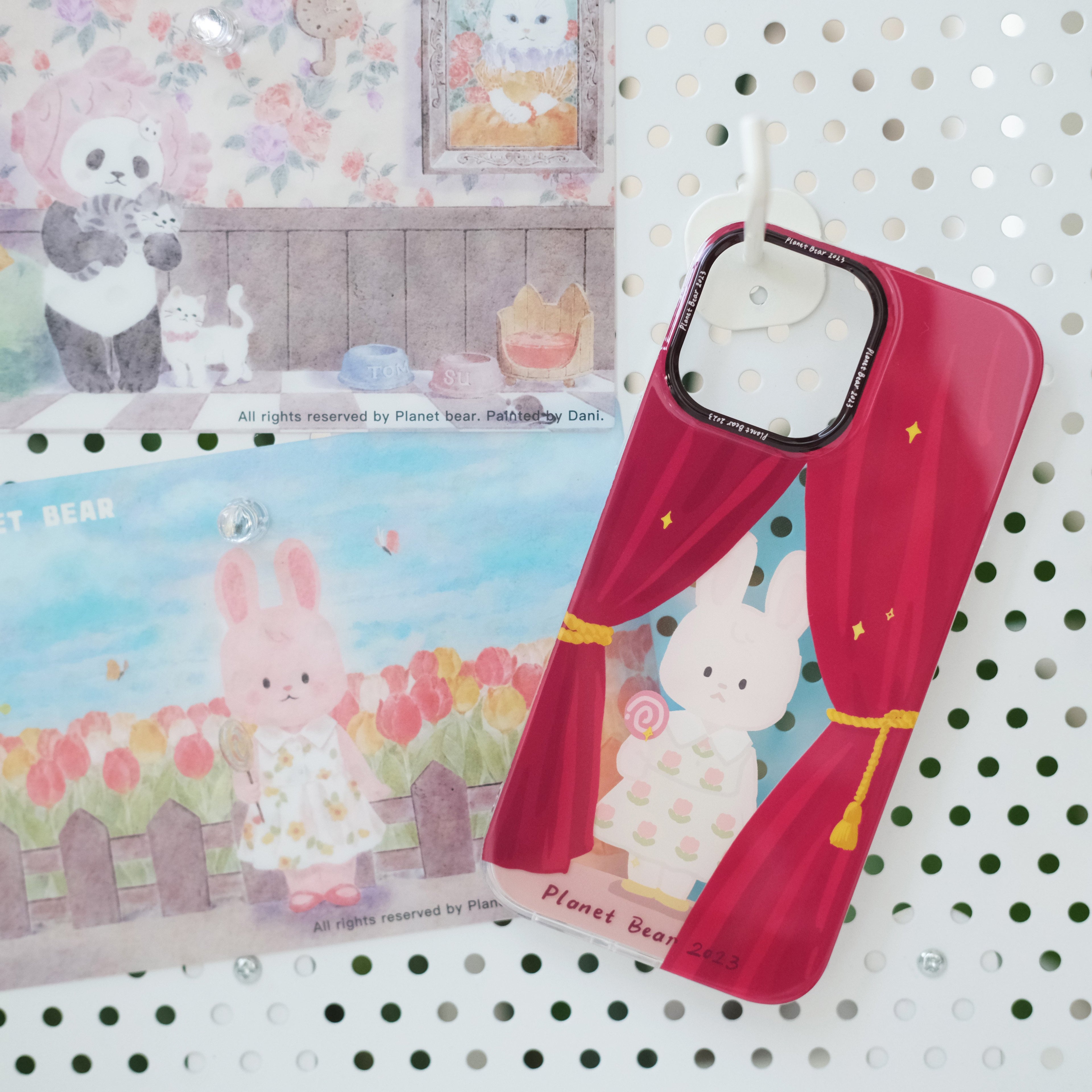 Our PanPan Theatre-themed phone cases