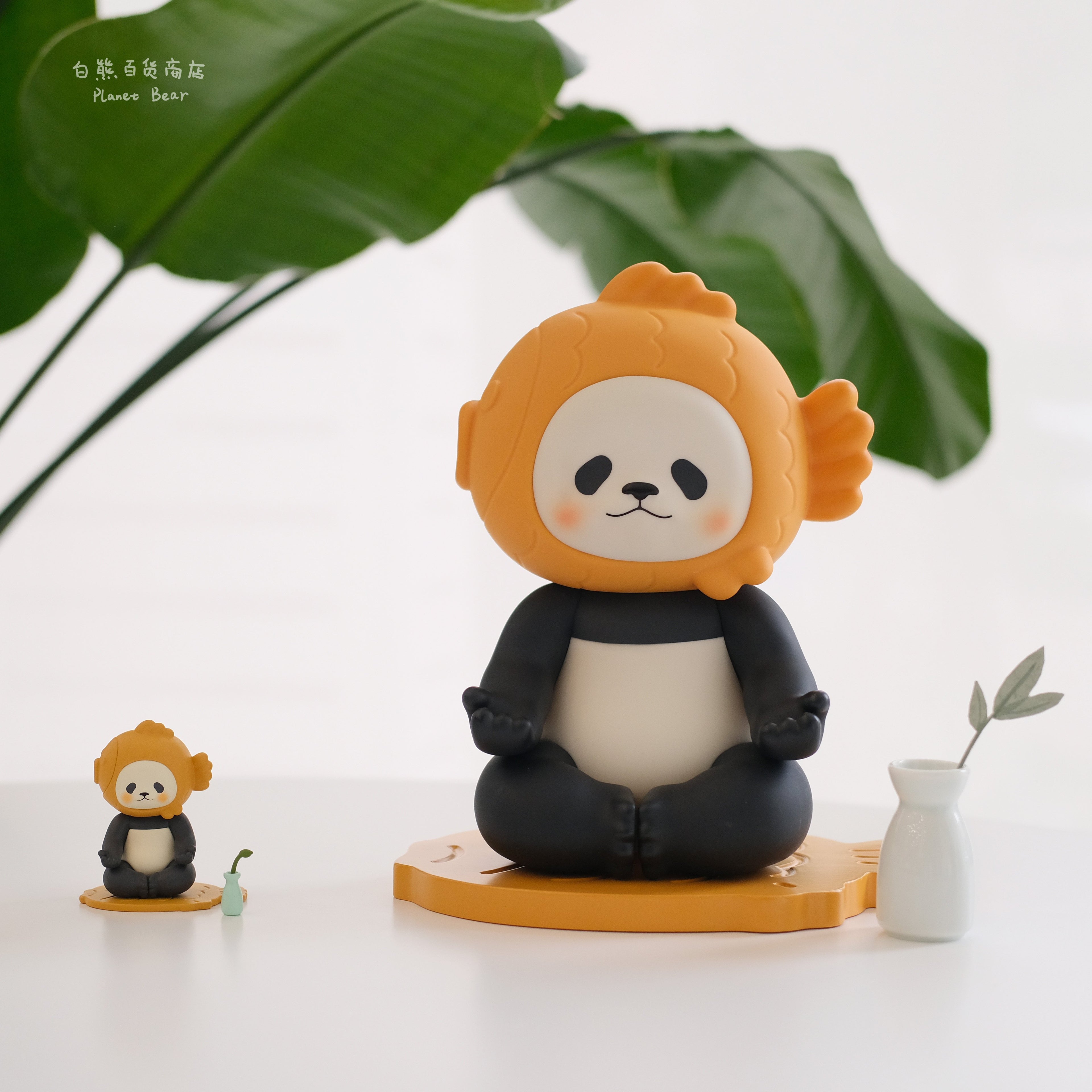 PanPan Meditating Seriously