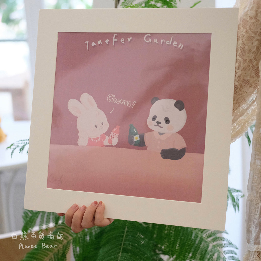 Janefer Huahua Special Edition Series Prints Decorative Paintings Ornaments