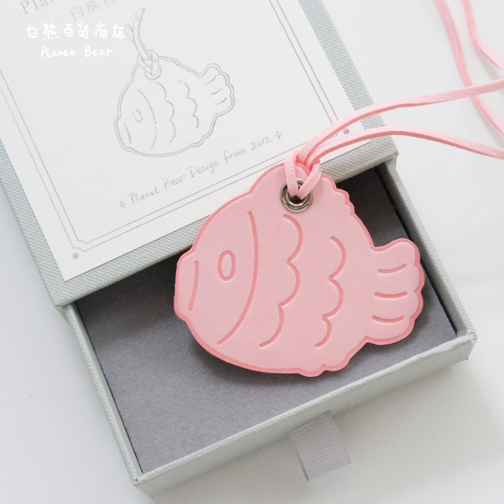 原创手作鲷鱼烧皮挂件 包包配饰