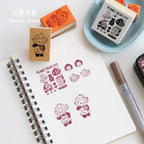ตรายางไม้ SANBY ของญี่ปุ่นรุ่นใหม่ DIY อุปกรณ์ขนาดเล็ก